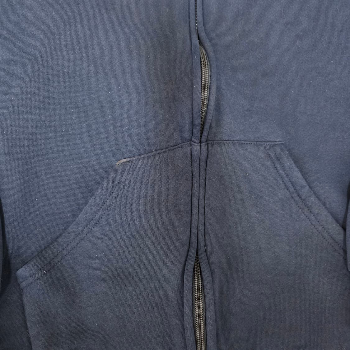 [L] 90s 러셀 애슬레틱 후드집업 네이비 위얼드컨디션 ver.19 상품이미지2