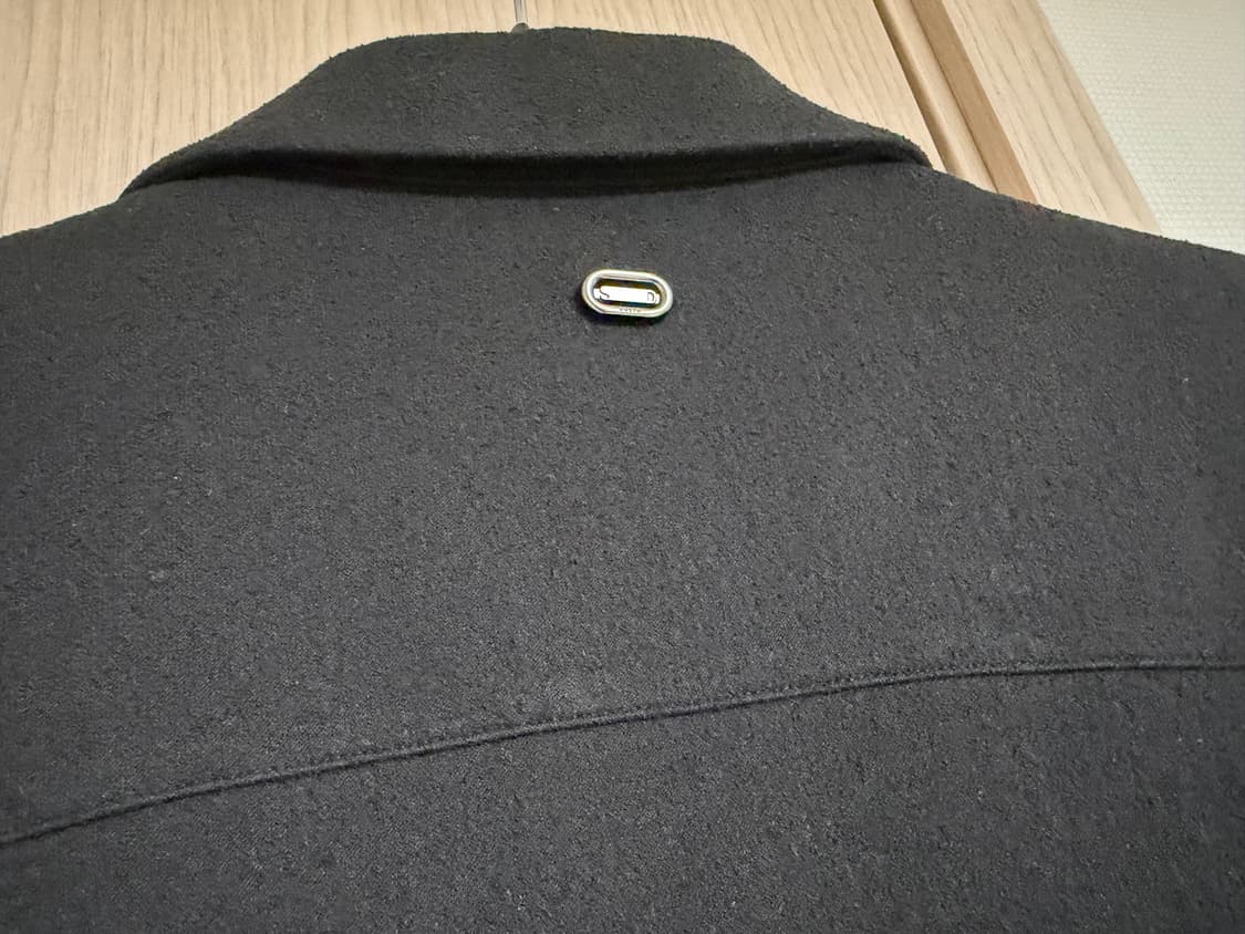 솔리드옴므 / 보카시반팔 셔츠 블랙 / 48 상품이미지5