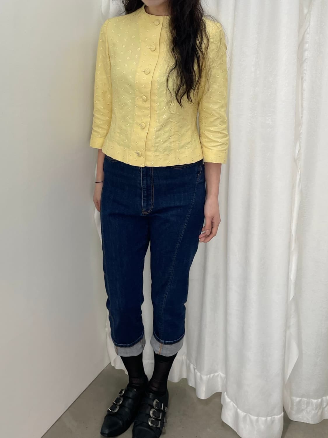 49 AV JUNKO SHIMADA 플라워 자켓 상품이미지1