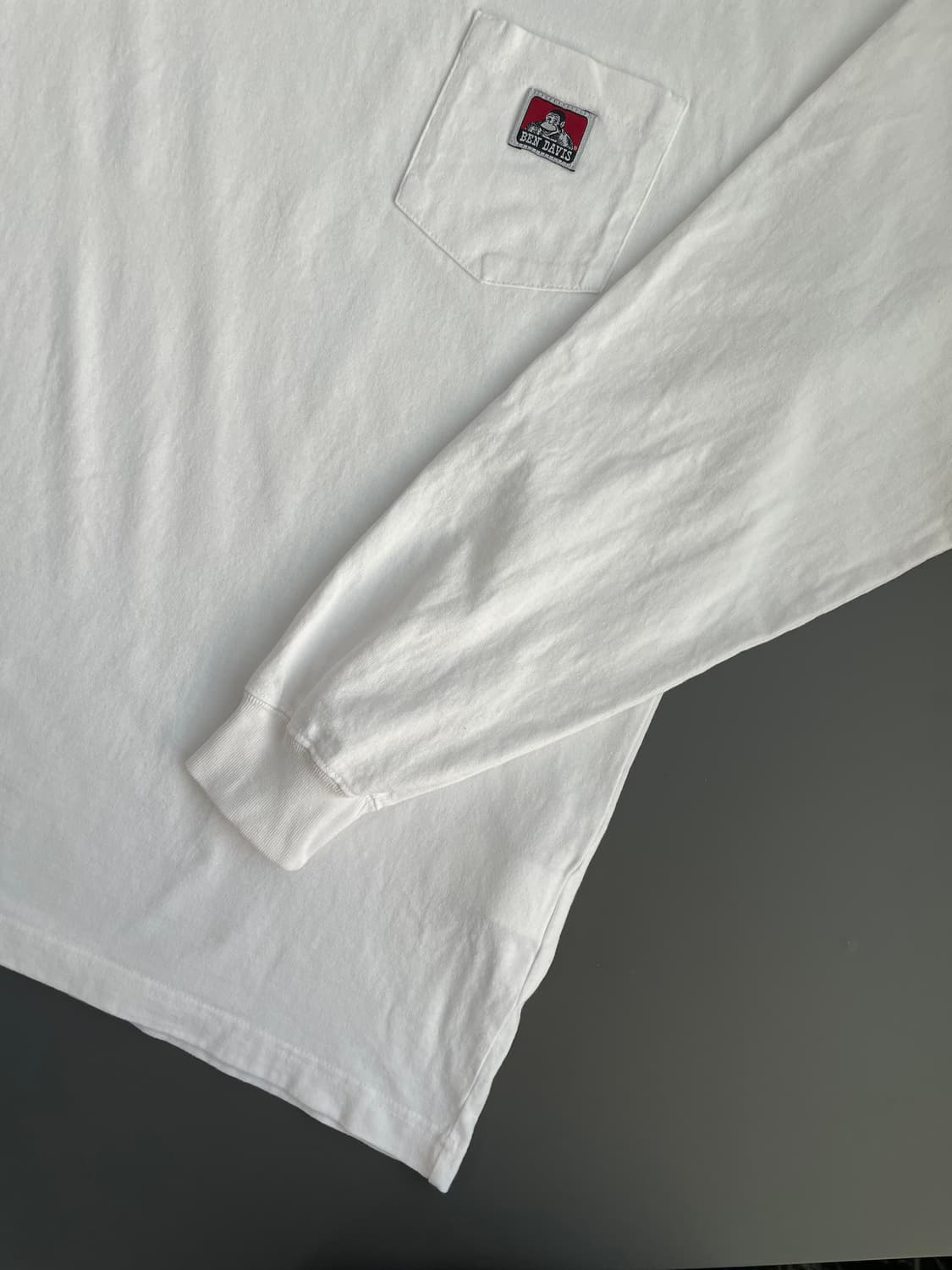 [XL] 벤 데이비슨 코튼 롱 슬리브 긴팔 티셔츠 상품이미지5