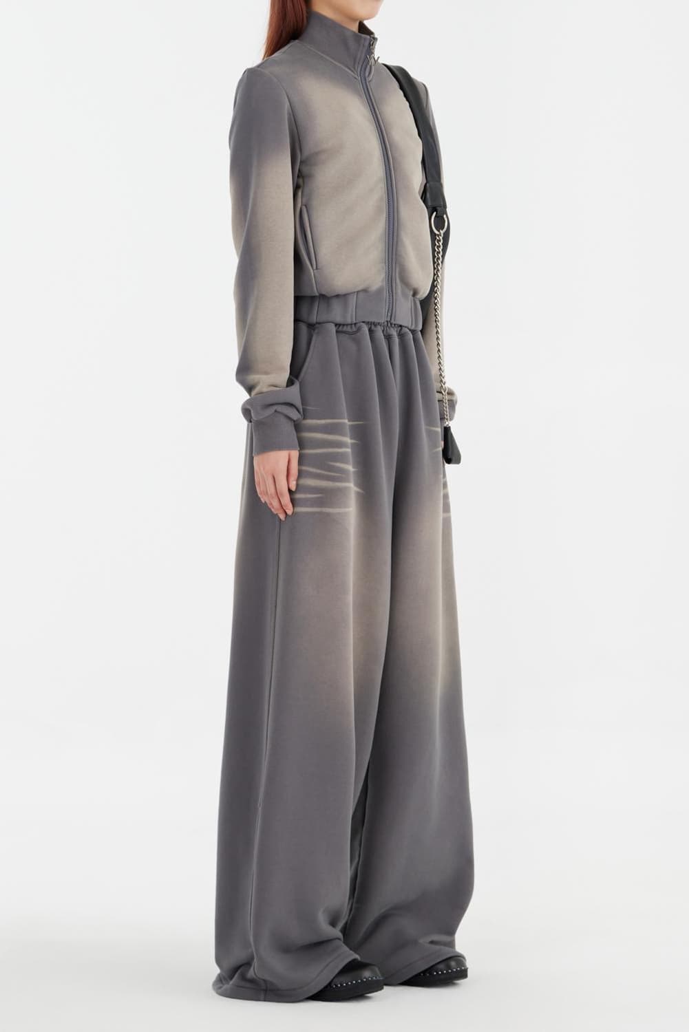 OPEN YY 워시드 와이드 스웻 팬츠 상품이미지2