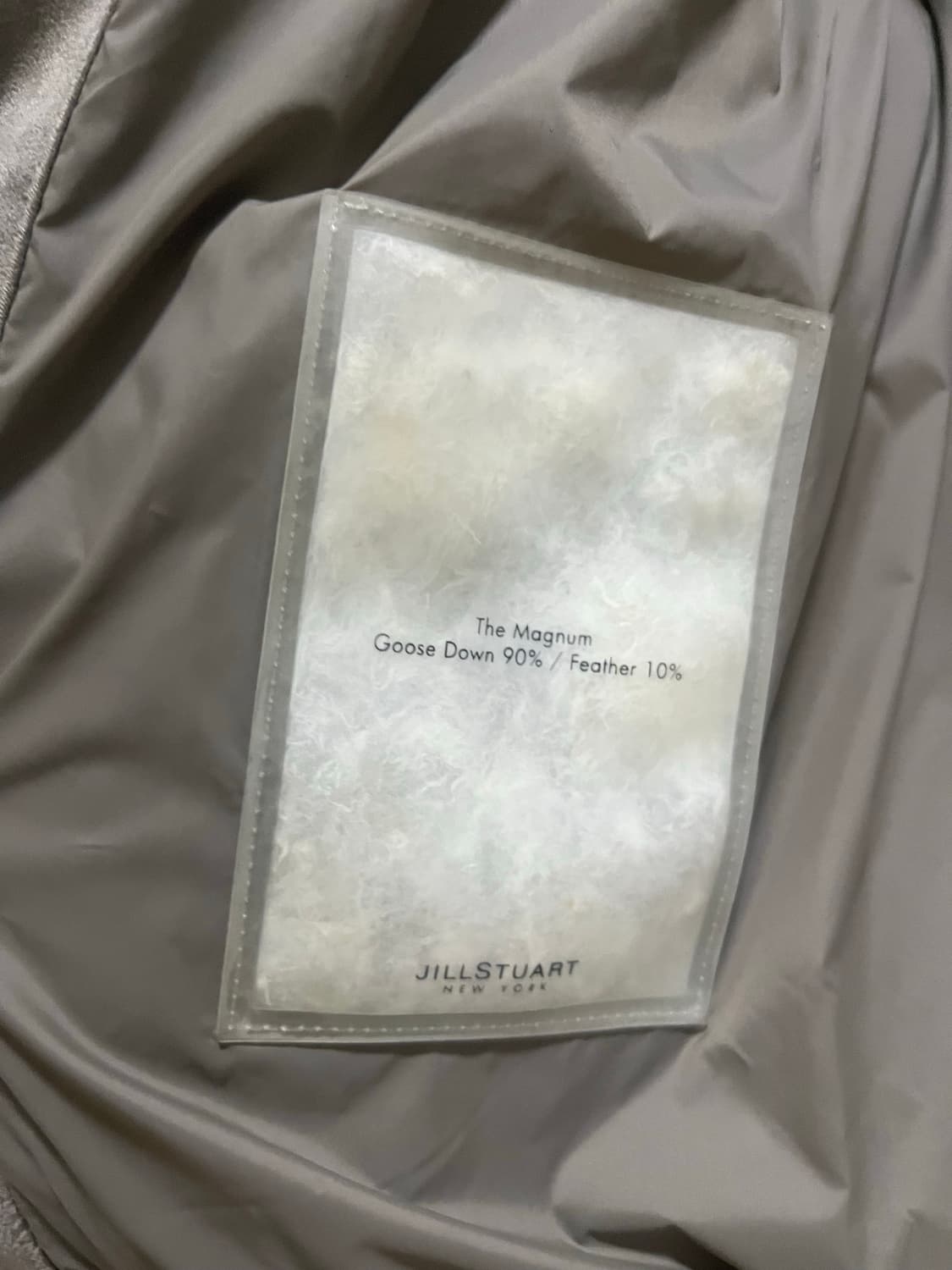 질스튜어트뉴욕 니트패딩 L 105 상품이미지2