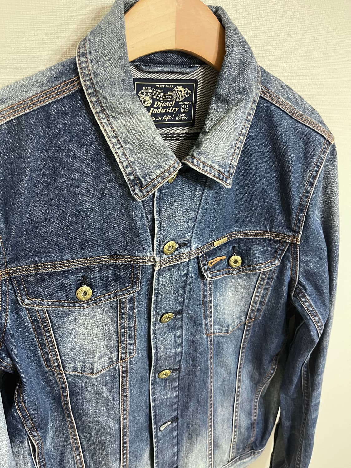 디젤 트러커 데님 자켓 청자켓 M 상품이미지7