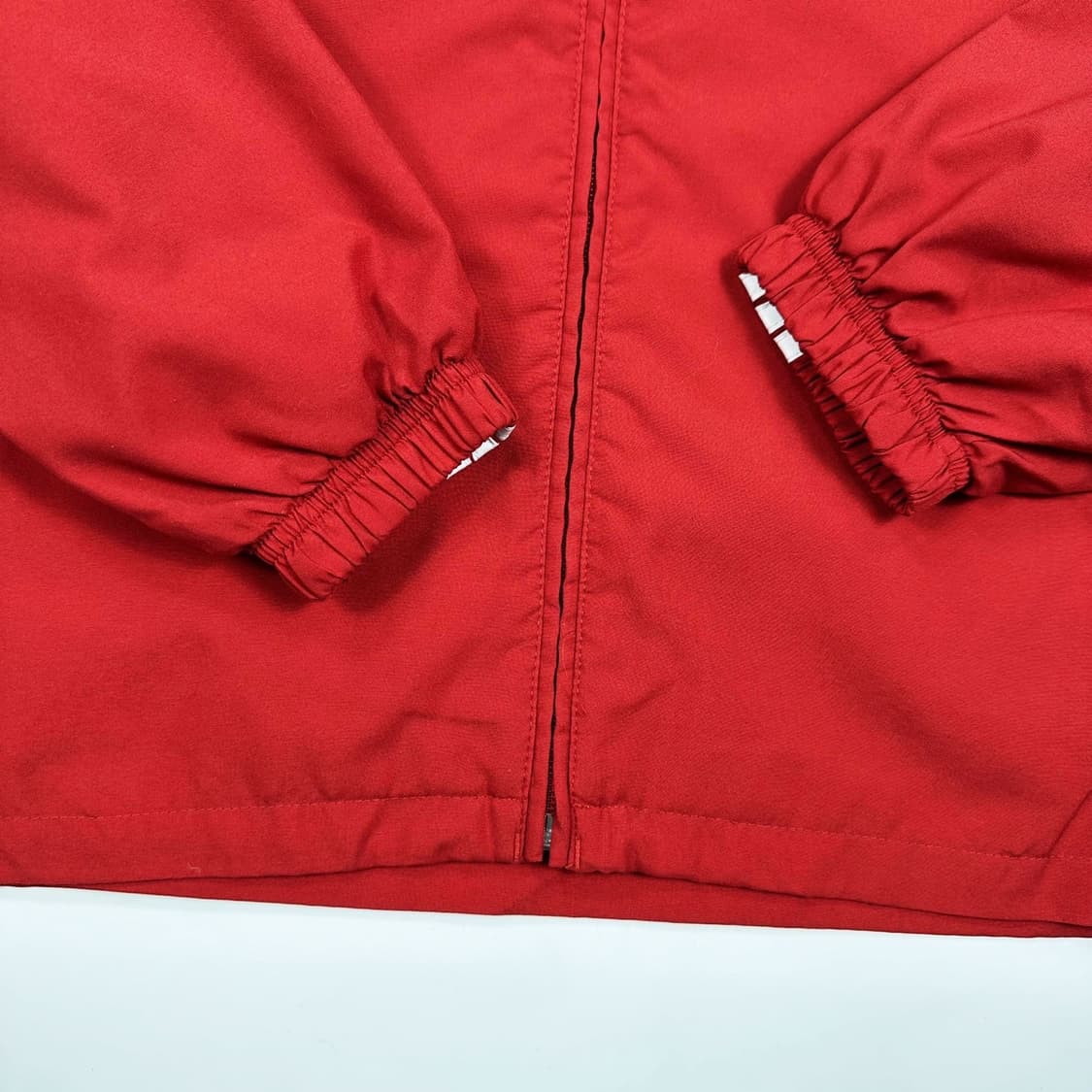 아디다스 오리지널 풀오버 레드 바람막이 자켓 (M) 상품이미지4