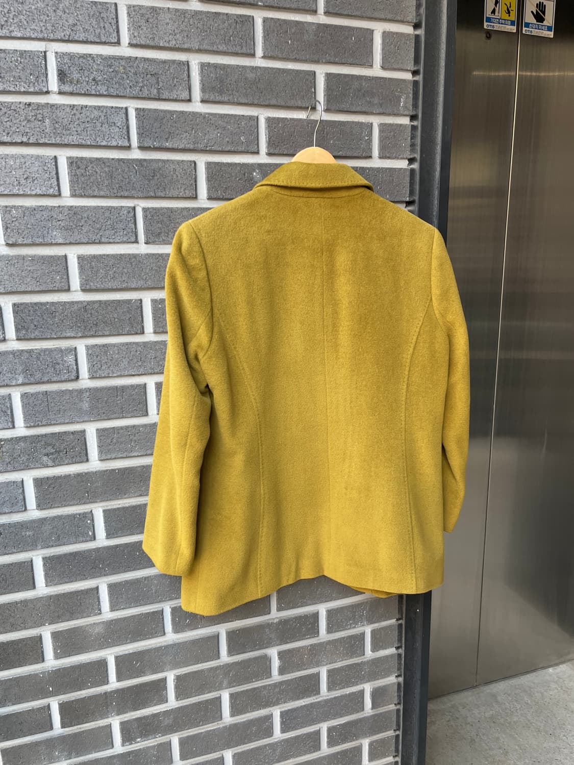 Andorra 울 자켓 올리브그린 상품이미지6