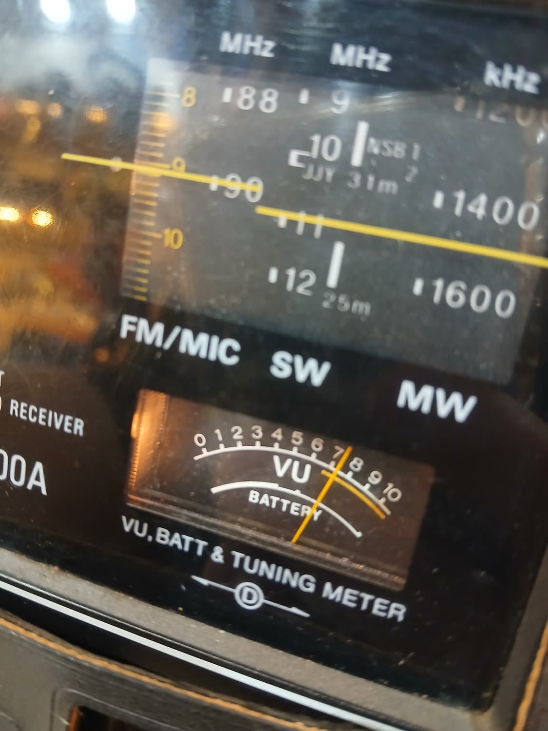 빈티지 소니 ICF-5500A FM/AM 3밴드 라디오 상품이미지8