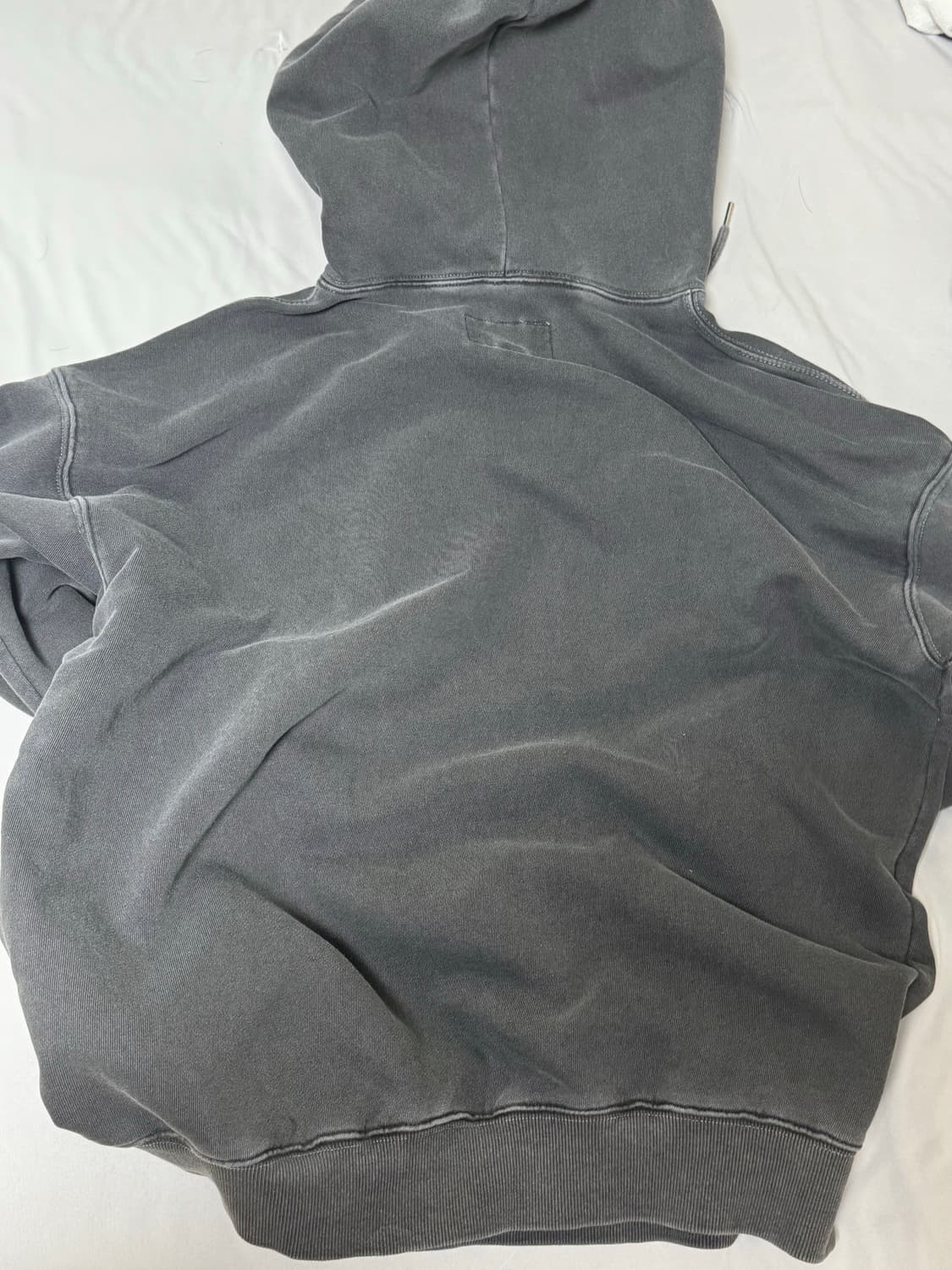 (M)리즌 트레일 피그먼트 후드티 블랙 차콜 상품이미지2