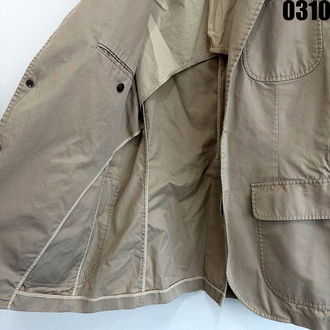 폴로 랄프로렌 클래식 코튼 블레이저 자켓 38R 0310 상품이미지4