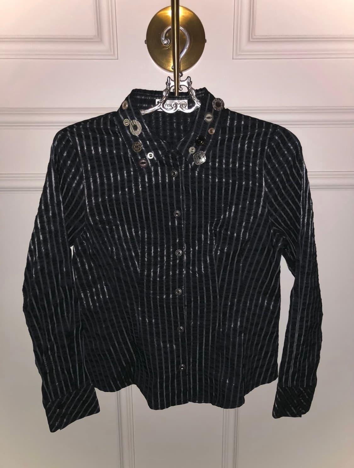 빈티지 스터드 단추 셔츠 vintage button shirt 상품이미지2