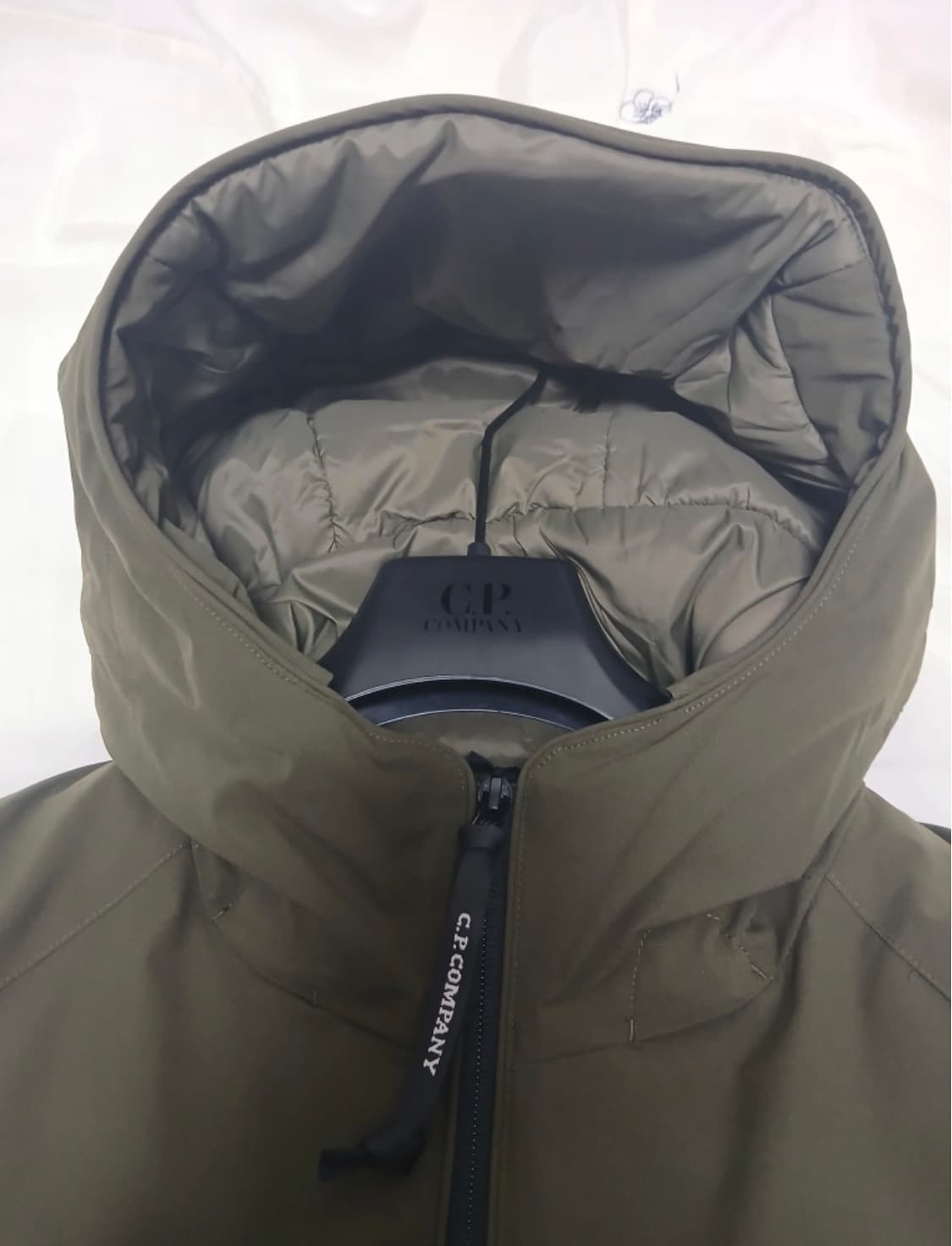 CP컴퍼니 렌즈 와펜 후드 패딩 (카키) | 상태 최상  CP COMPA 상품이미지2