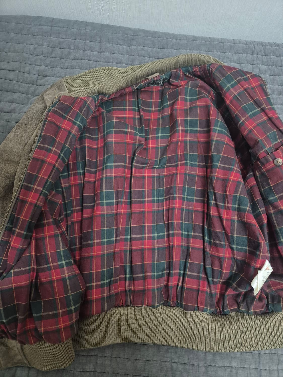 90s 빈티지 폴로 컨트리 더블알엘 바라쿠타 맛 러프아웃 스웨이드 자켓 상품이미지10