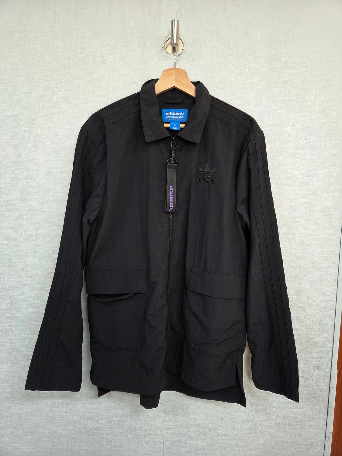아디다스 블랙 코치자켓 상품이미지1