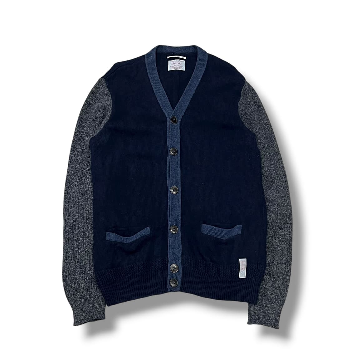 리플레이 배색 울니트가디건 s08589 상품이미지2