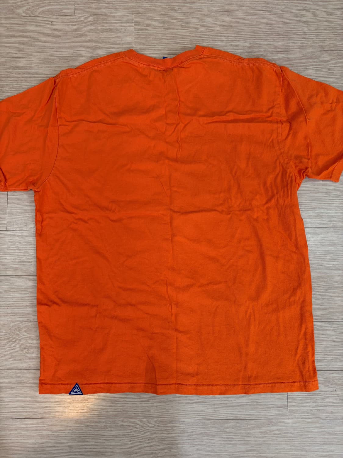 이스트쿤스트 타이틀 반팔 티셔츠 오렌지 L 상품이미지4