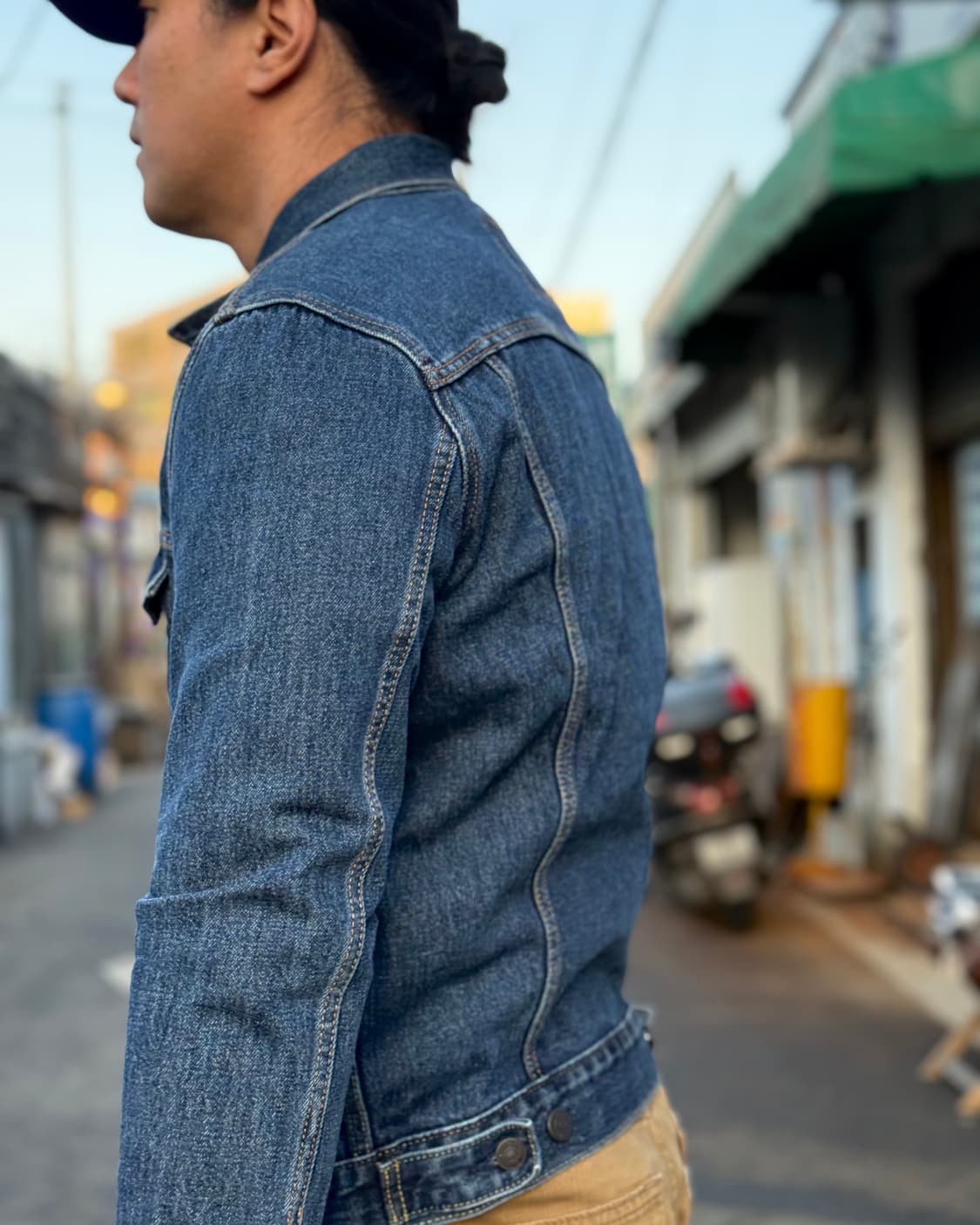 리바이스 72334 타입 3세대 데님 트러커 자켓 M 상품이미지9