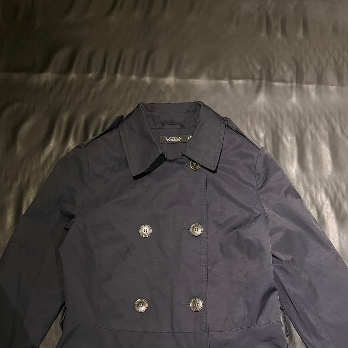 폴로 랄프로렌 더블 트렌치 하프코트 상품이미지3
