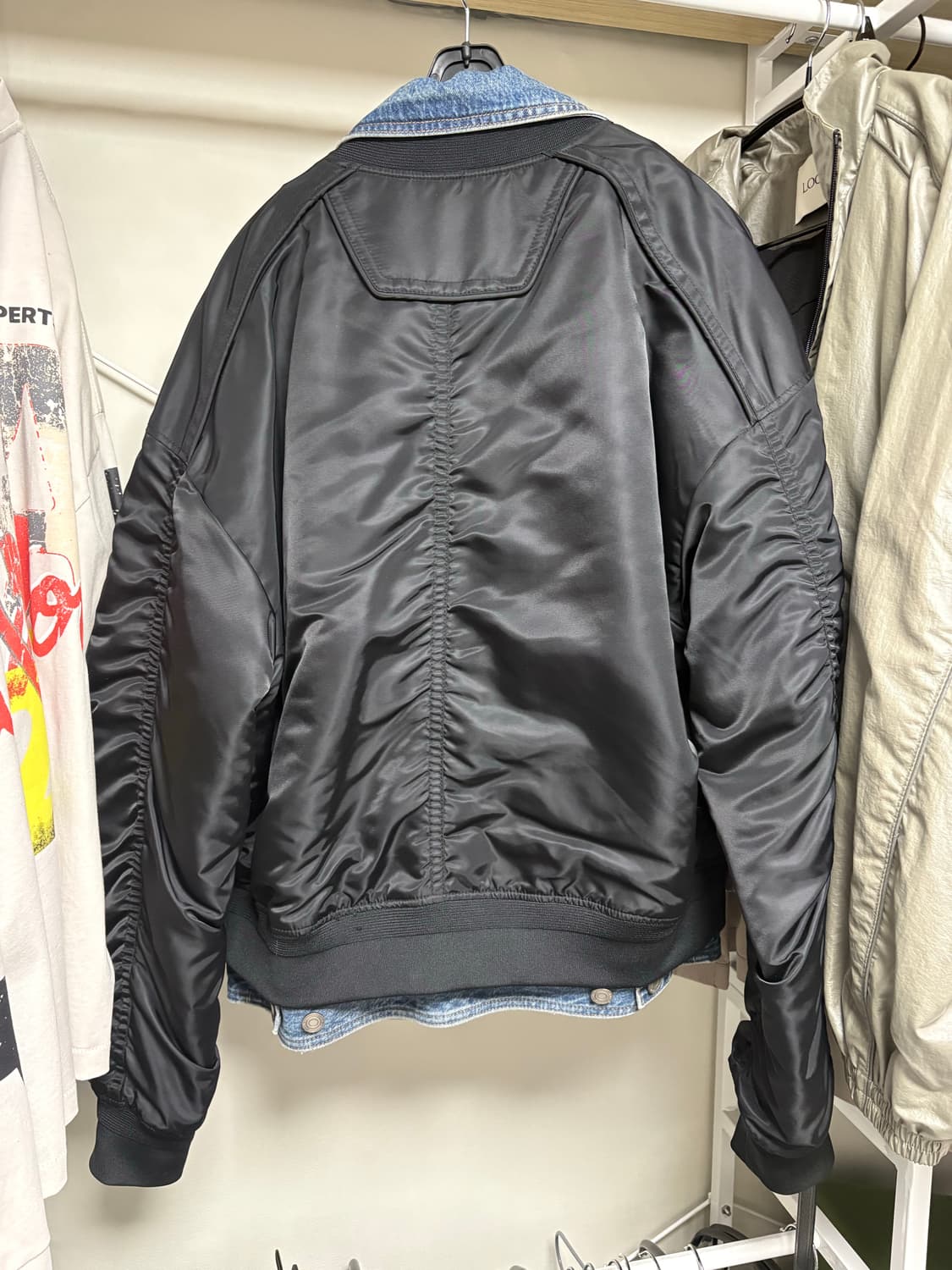 준지 트러커 데님 자켓 상품이미지4