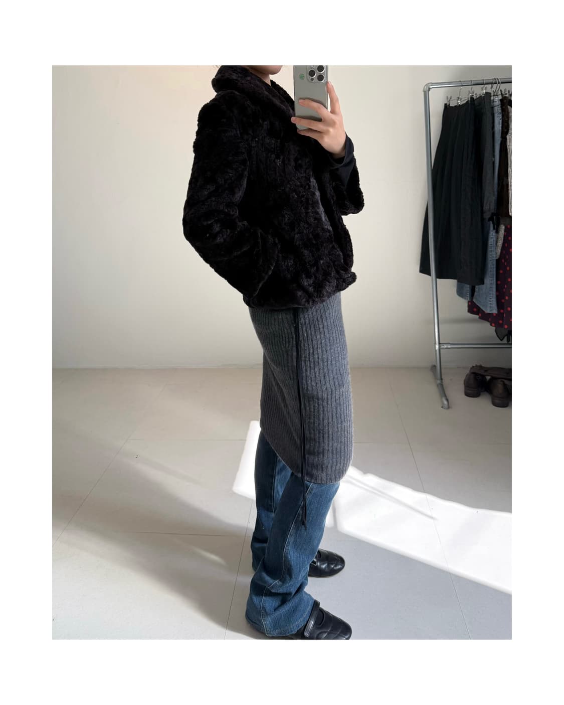 빈티지 페이크퍼 자켓 상품이미지2