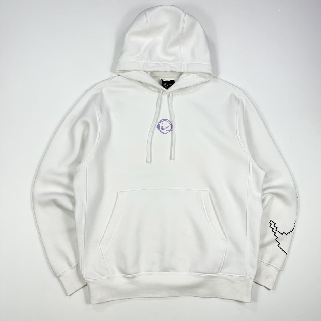 나이키 센터 스우시 화이트 후드티 (M) 상품이미지2