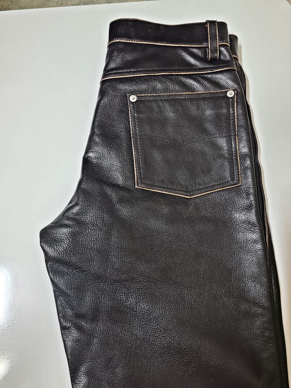 RBC 모터사이클 레더팬츠 32size 상품이미지2