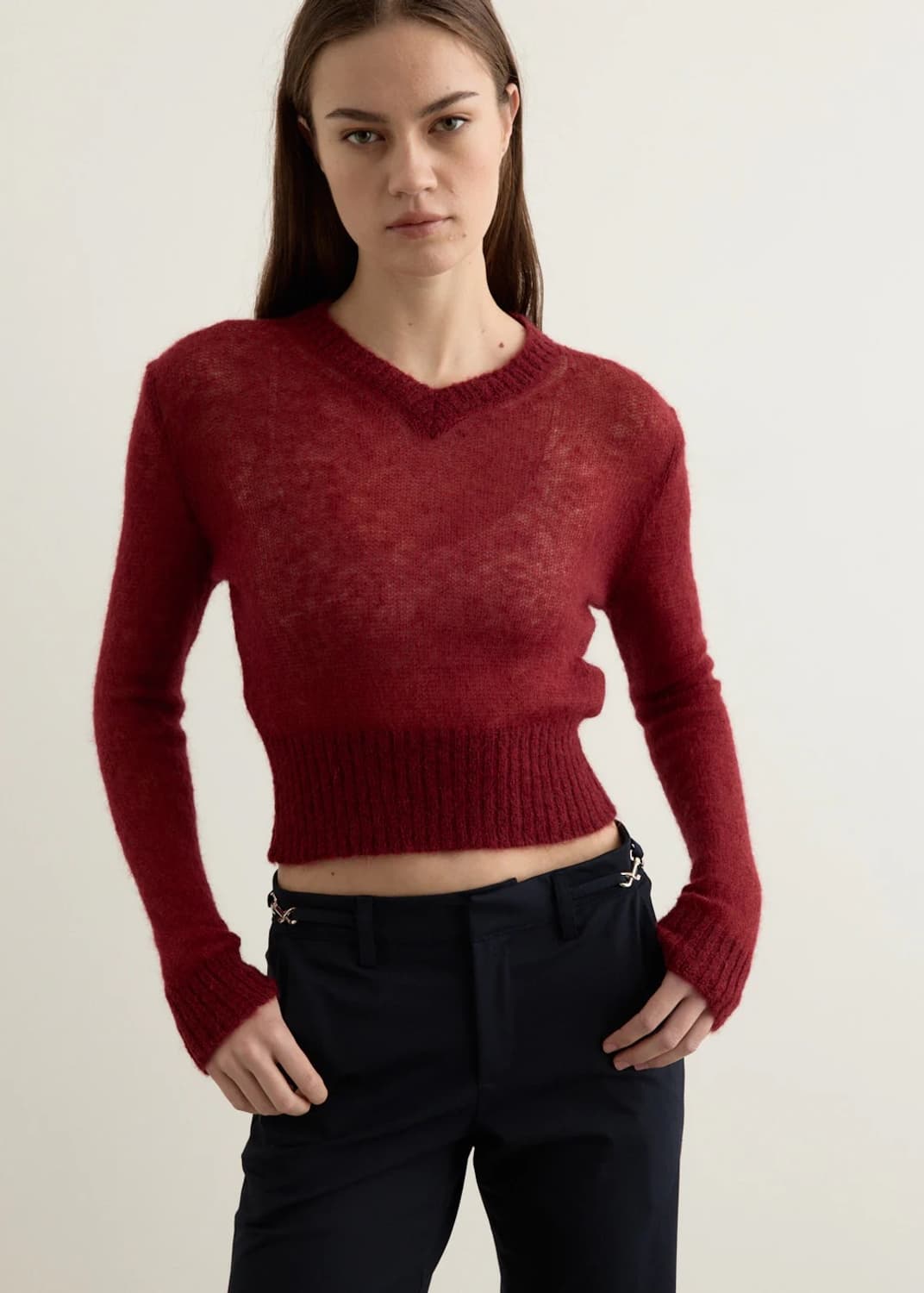 [S]기마구아스 MUM 니트/버건디 상품이미지2