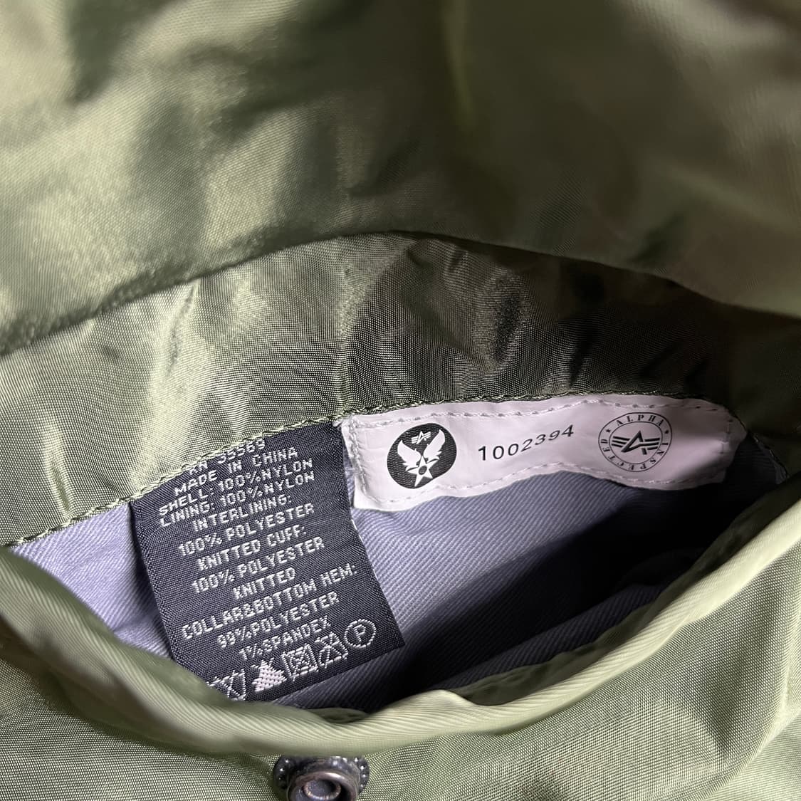 Alpha Industries MA-1 Flight Jacket 상품이미지6