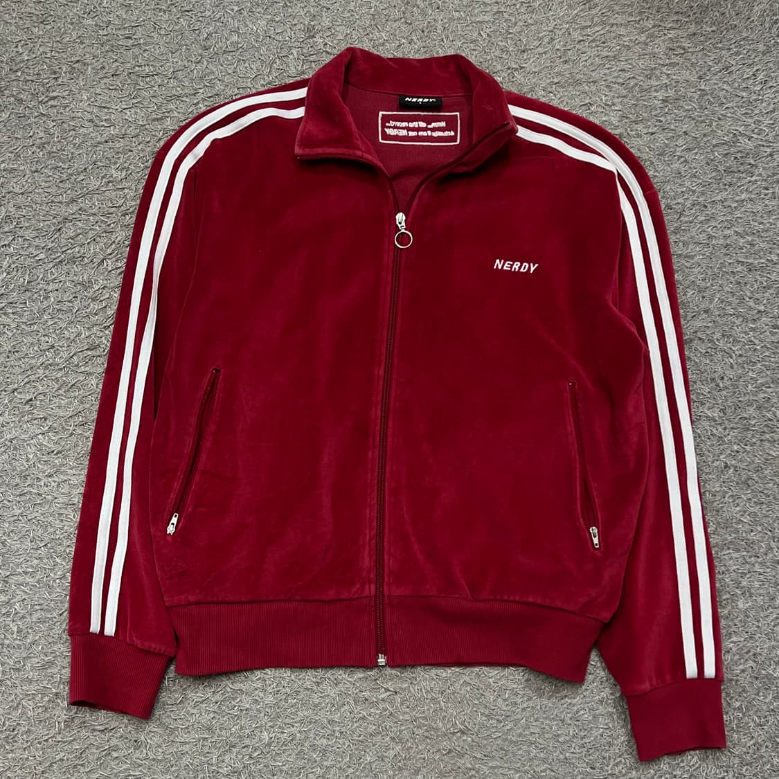 [90-95] 널디 벨벳 져지 상품이미지2