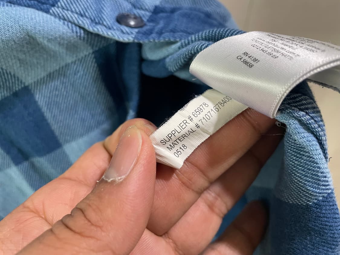 폴로 / 플라넬 체크 셔츠, 남성 셔츠 / S(95) 상품이미지10