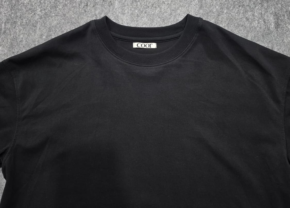 COOR 쿠어 베이직 반팔티 M 상품이미지3