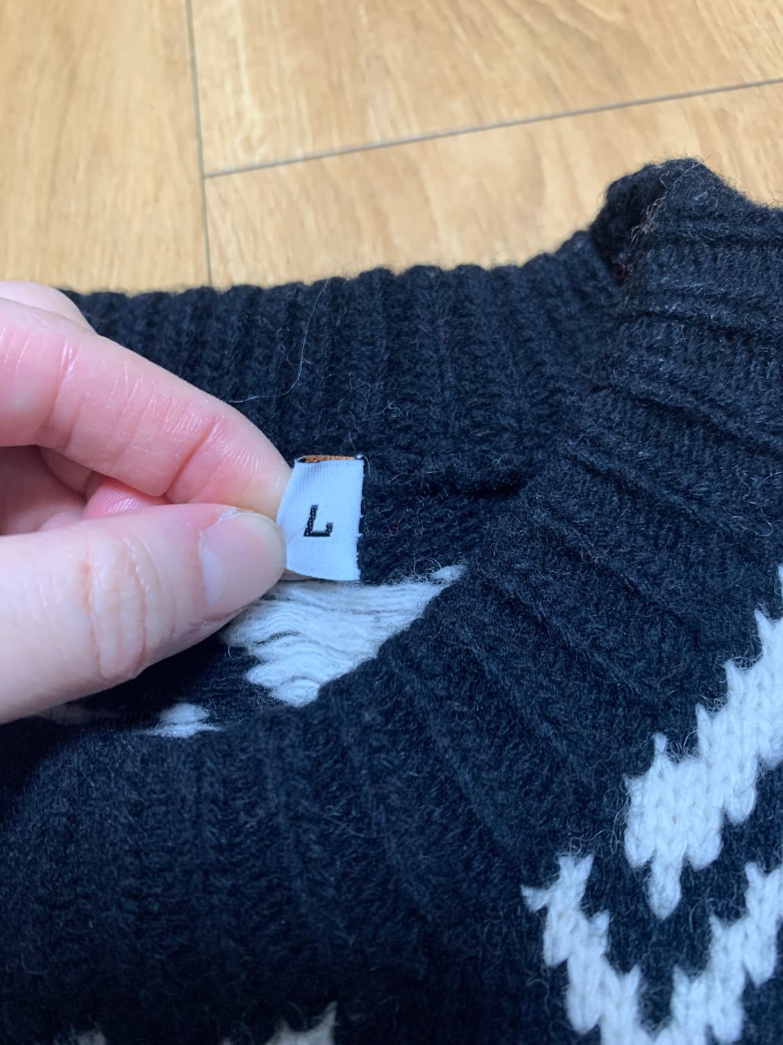 헤드 포터 플러스 울 100% 니트 L 상품이미지3