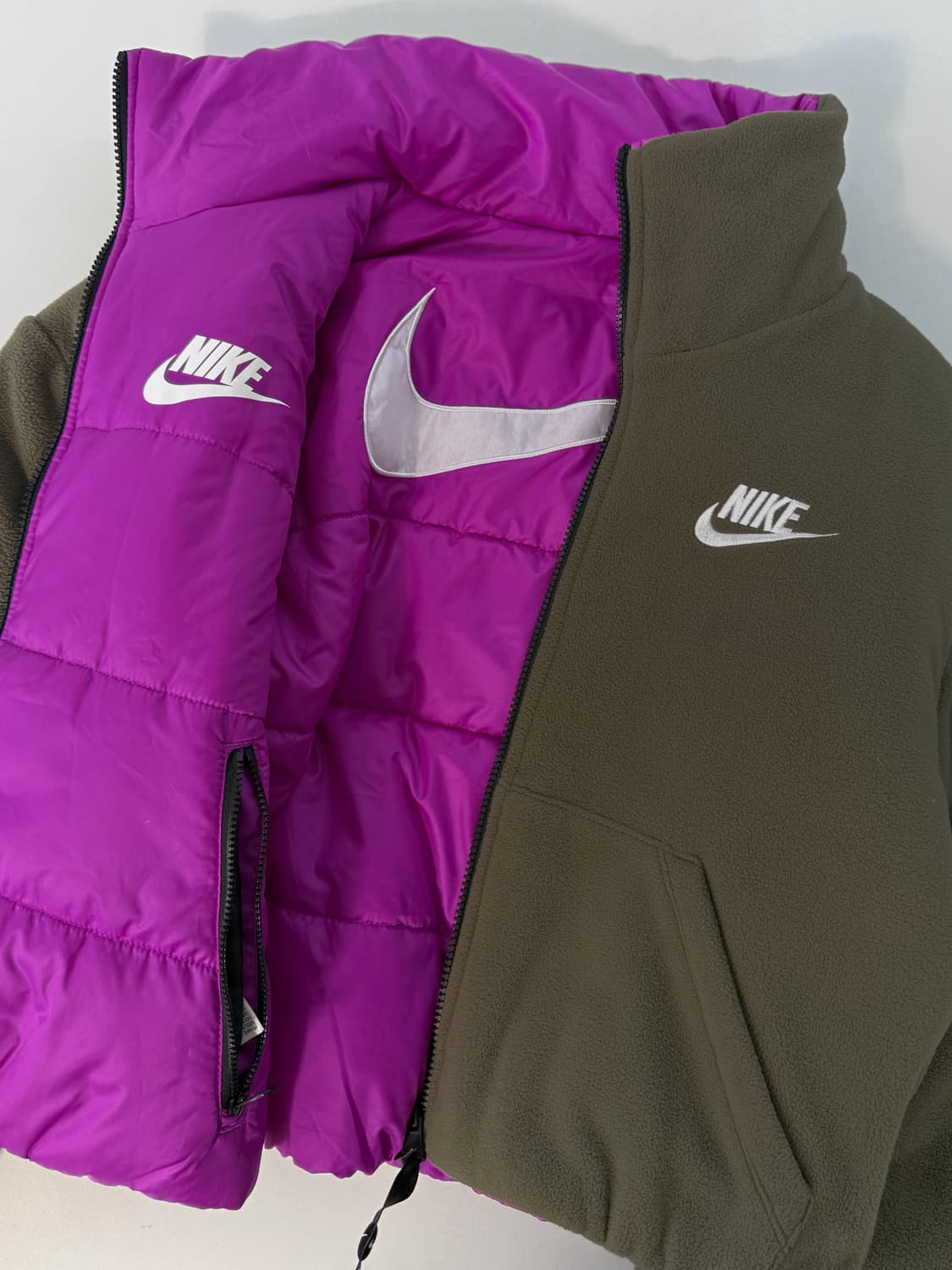 나이키 NSW 리버서블 빅스우시 플리스 패딩 자켓 상품이미지4