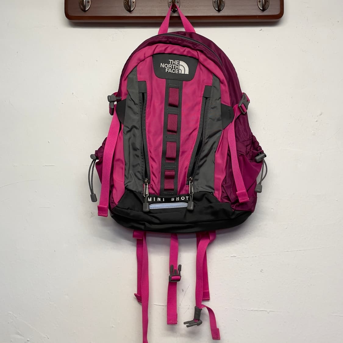 노스페이스 핑크 미니샷 백팩   상품이미지1