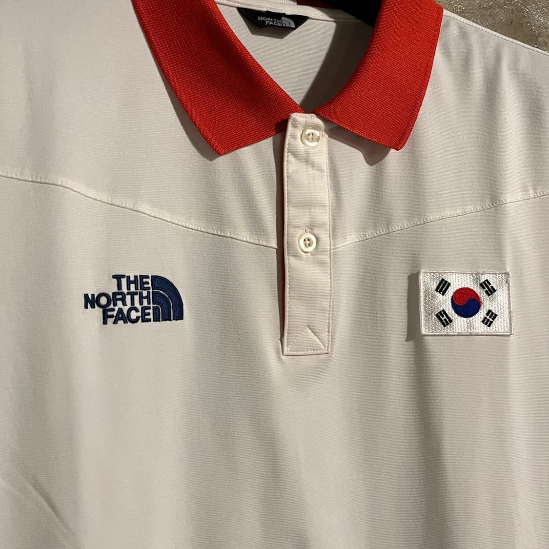노스페이스 국가대표 반팔카라티 상품이미지2