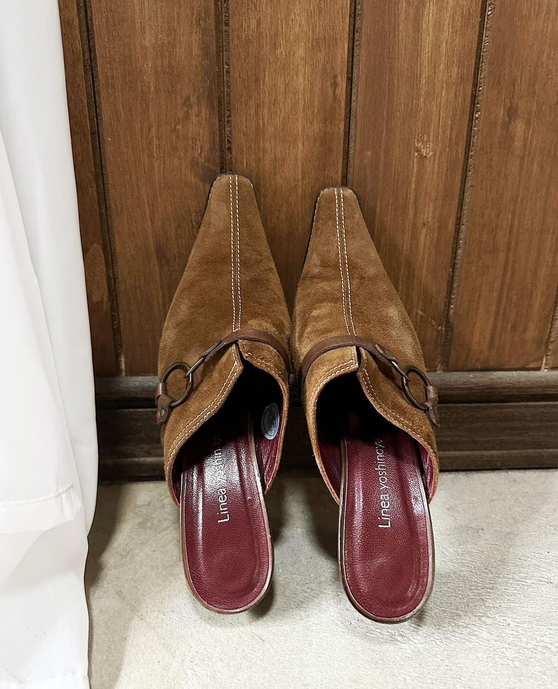 LINEA YOSHINO suede mules 235 상품이미지3