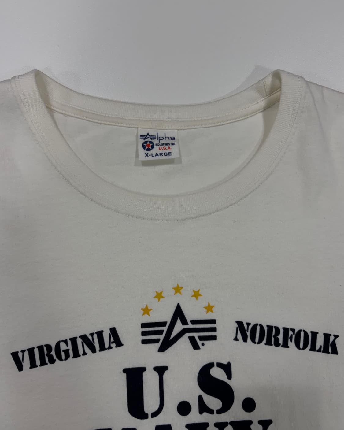 [M]알파인더스트리 미해군 US NAVY 롱 슬리브 상품이미지8