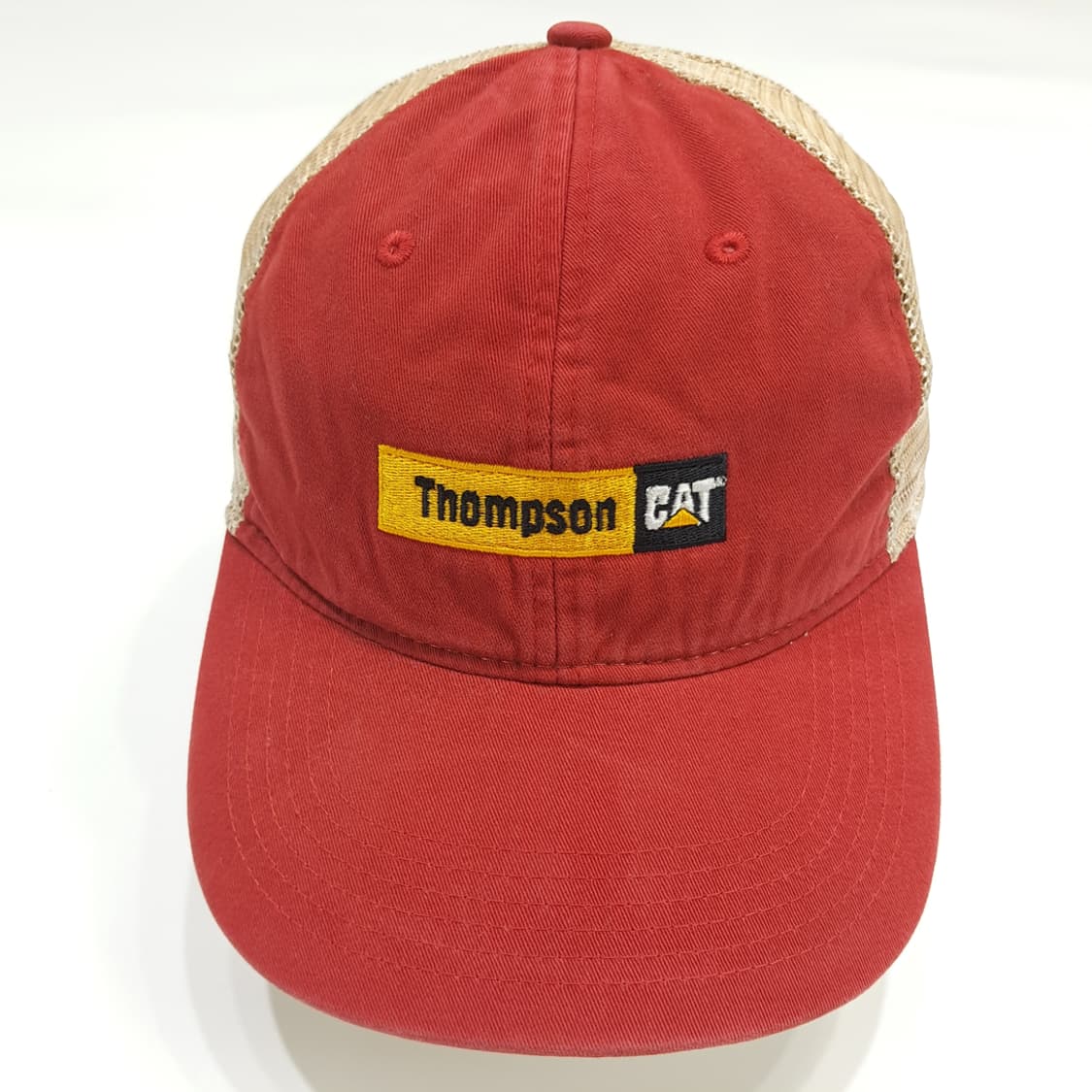 Thompson CAT Logo Mesh Trucker Cap P1508 상품이미지3
