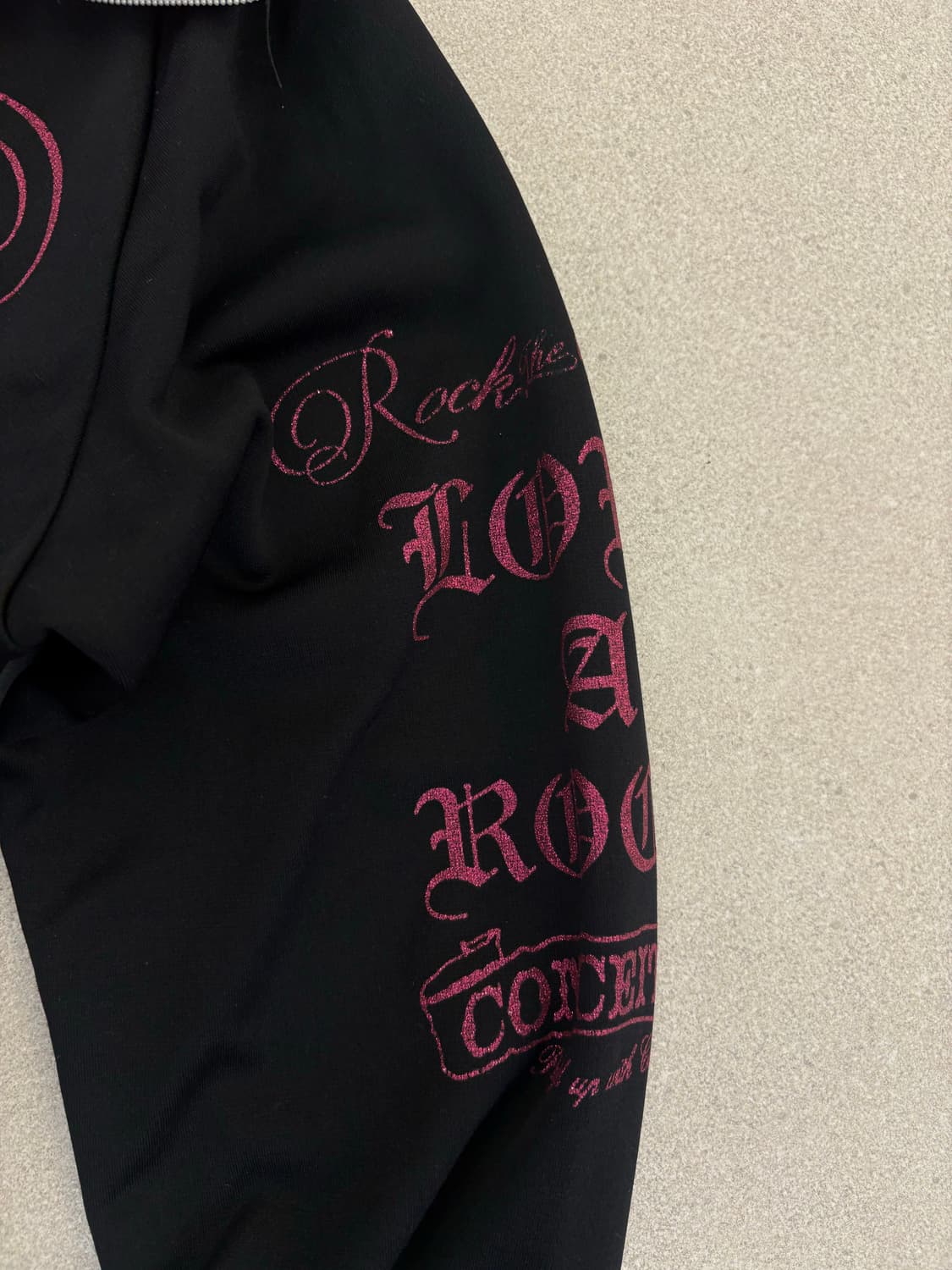 블랙 글리터 윙 져지 상품이미지9