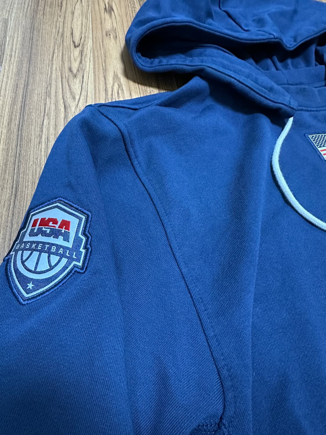 나이키 팀 USA 성조기 네이비 후드 100 상품이미지5