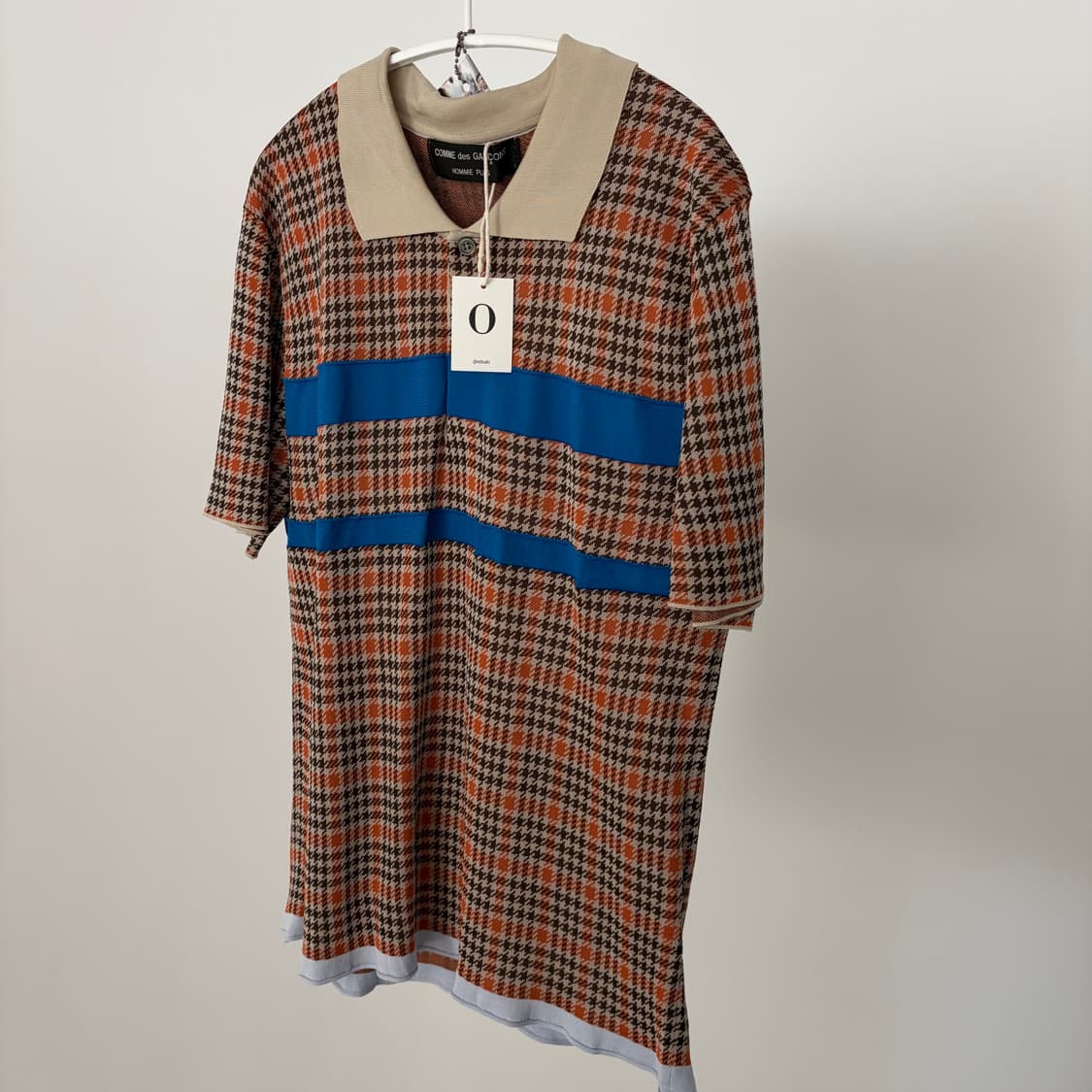 Hound Tooth Docking PK Half T 상품이미지5