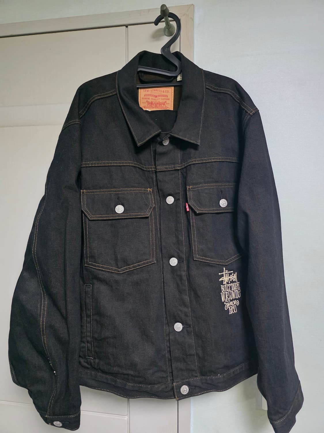 리바이스 X 스투시 콜라보 상의 / 하의 셋업 판매합니다. 상품이미지5