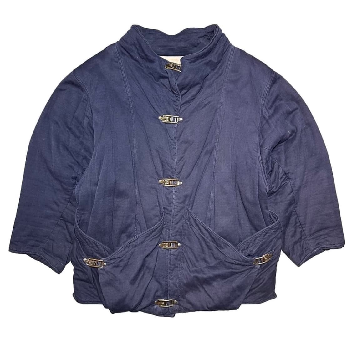 Euro Biscote 프렌치 헤비 퀄팅 파이어맨 자켓 코트 상품이미지1