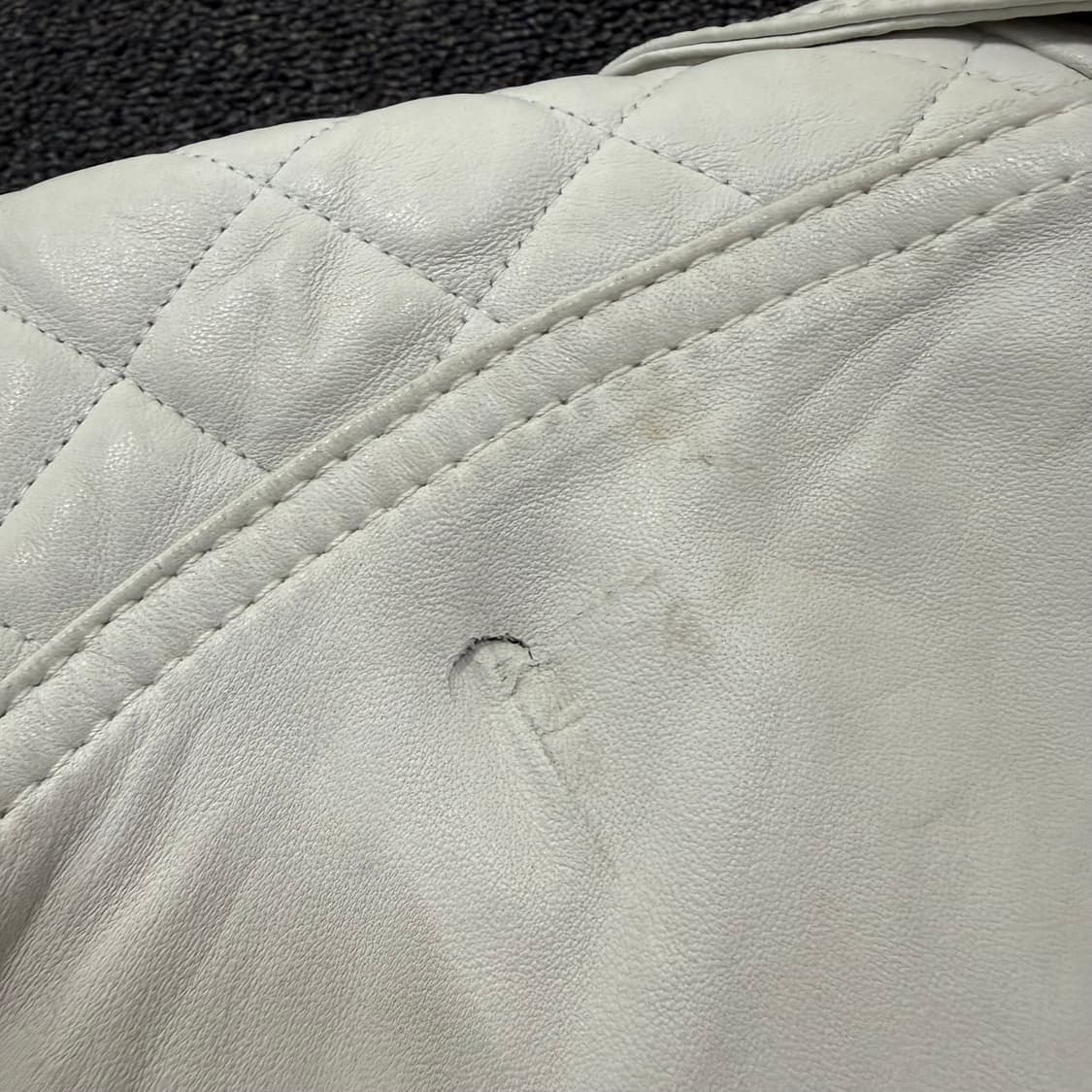 디젤 양가죽 바이커 라이더 자켓 상품이미지7