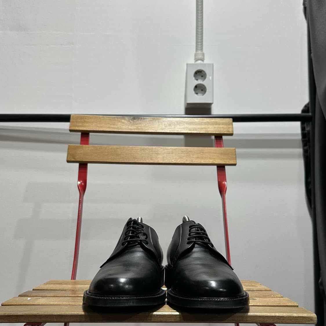 260) 무신사 스탠다드 더비슈즈 남성 남자 구두 블랙 상품이미지2
