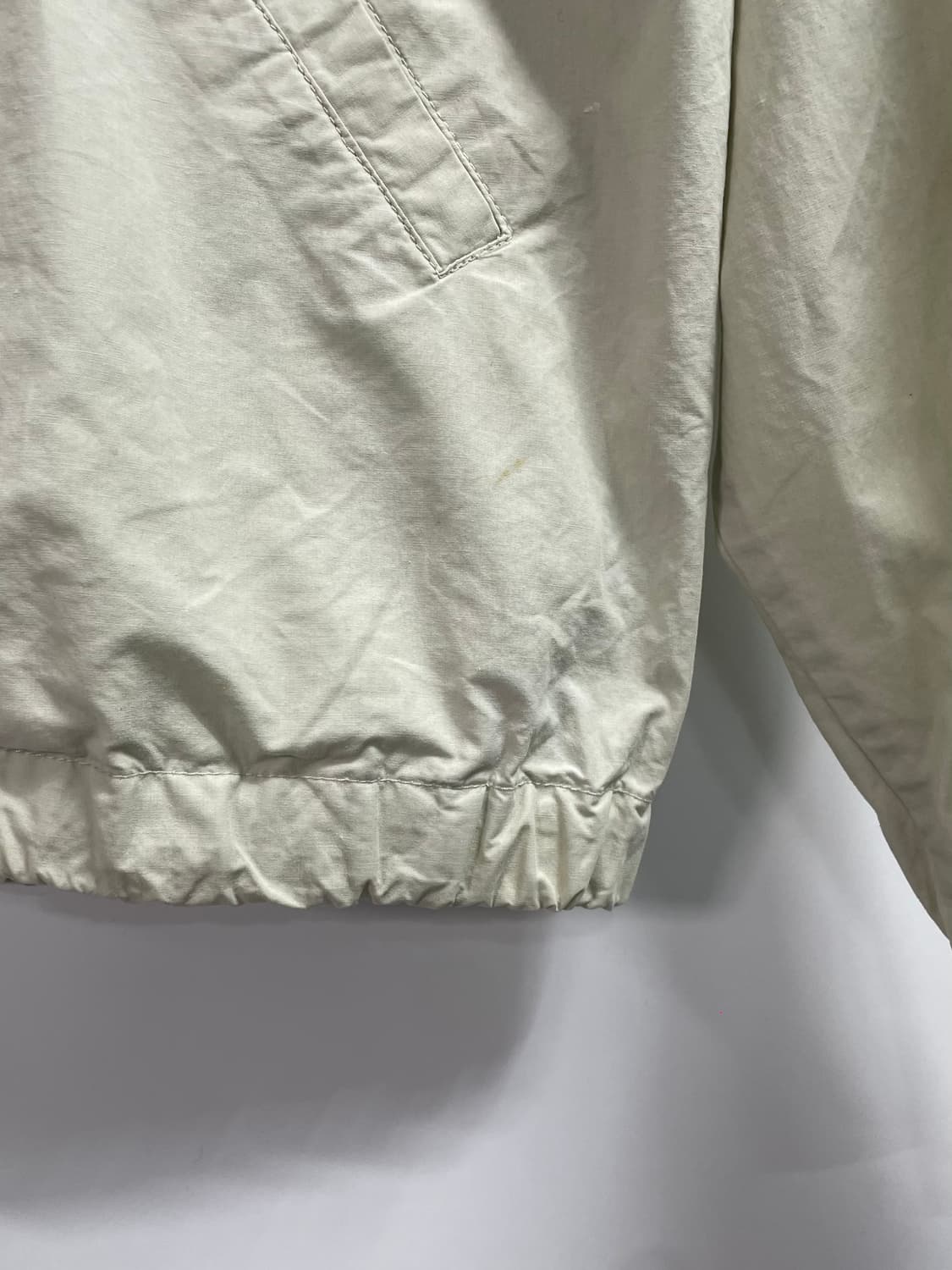 버버리 로고 크림아이보리 스윙탑 자켓 (on.242)   상품이미지8