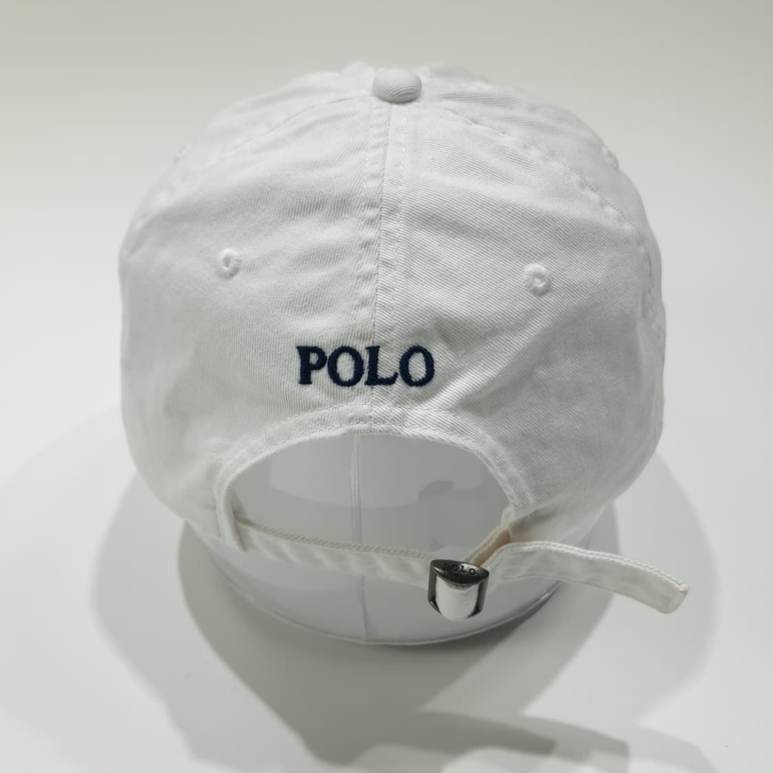CL422 폴로 다크네이비 포니 화이트 볼캡 모자 상품이미지5