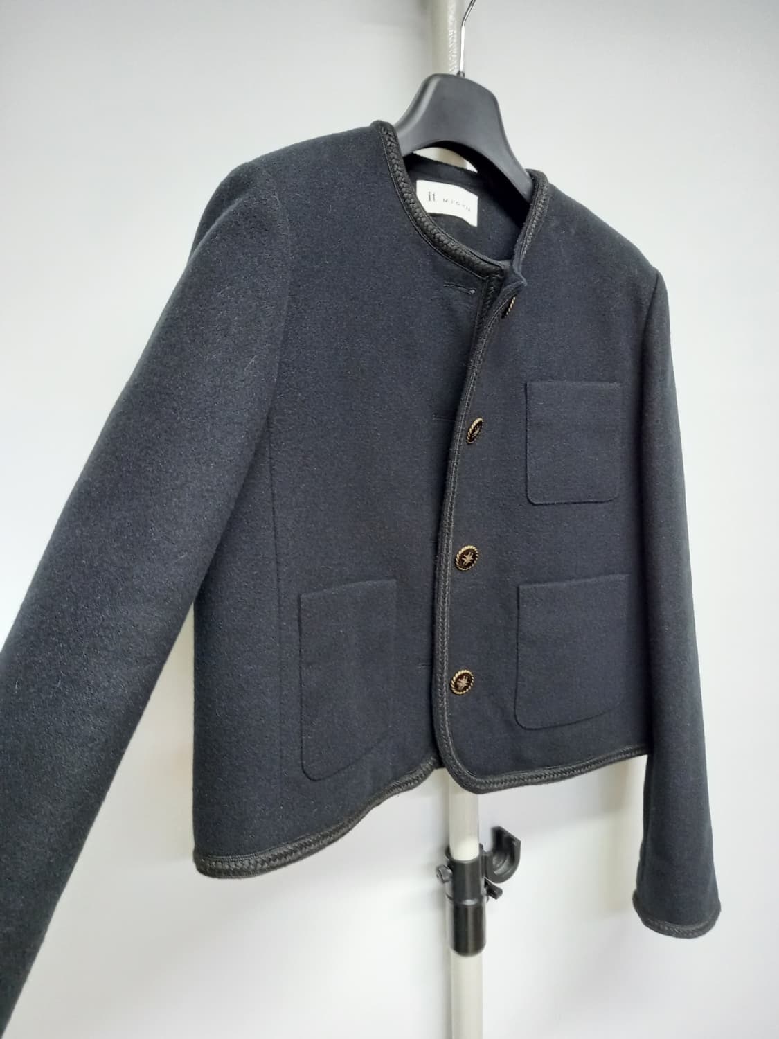 잇미샤 춘추동 모직 숏 자켓 55.44 상품이미지4