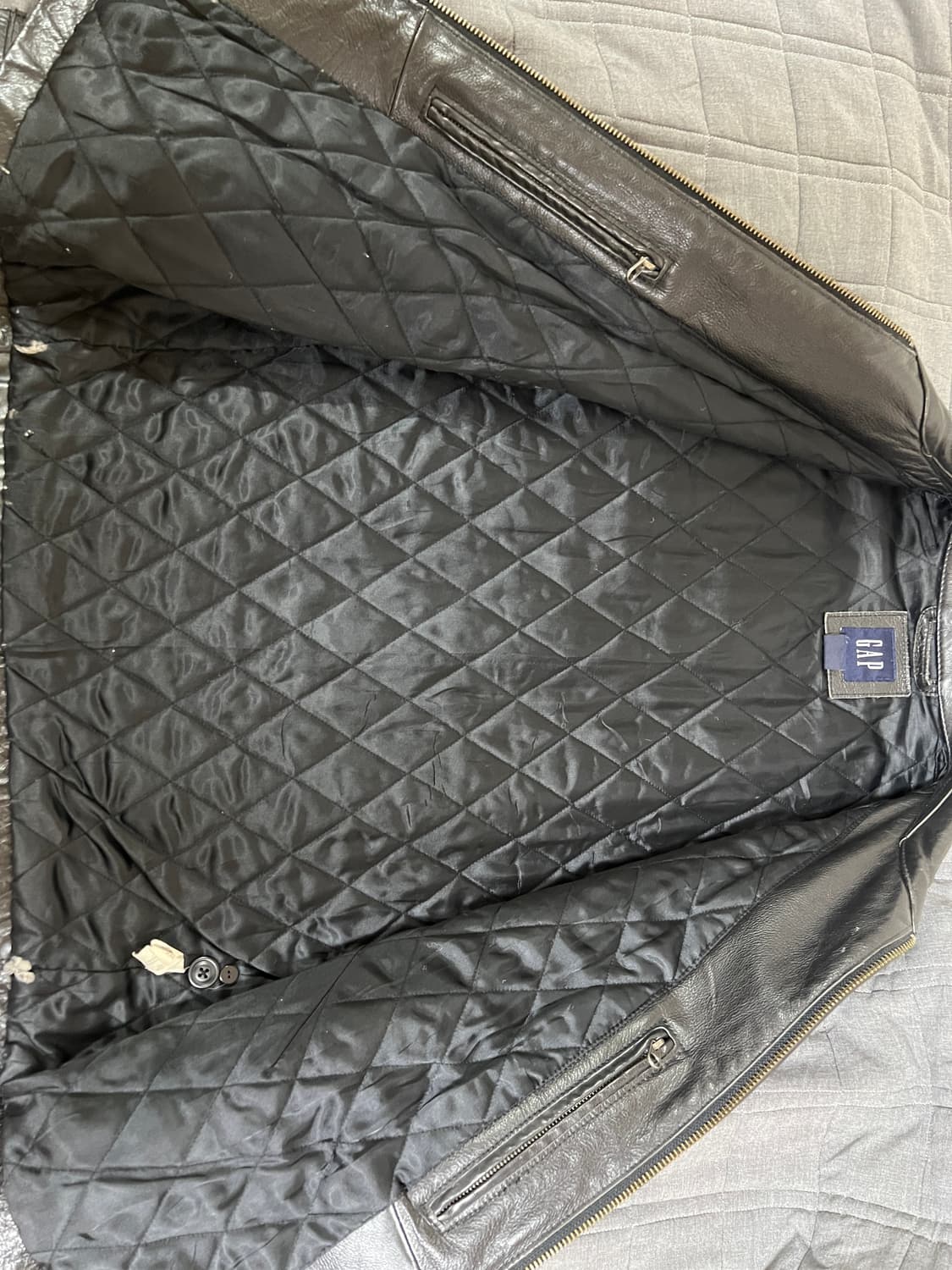 (M, 103) 올드갭 레더자켓 상품이미지4