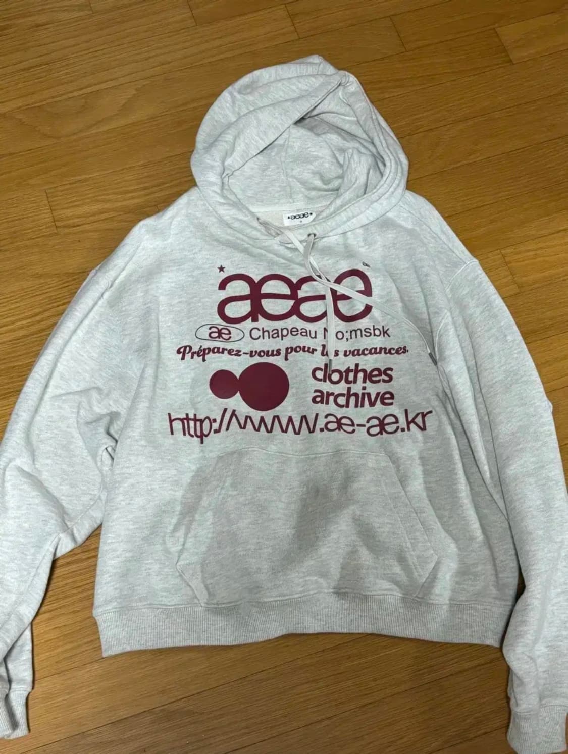 aeae 후드 오트밀 상품이미지3