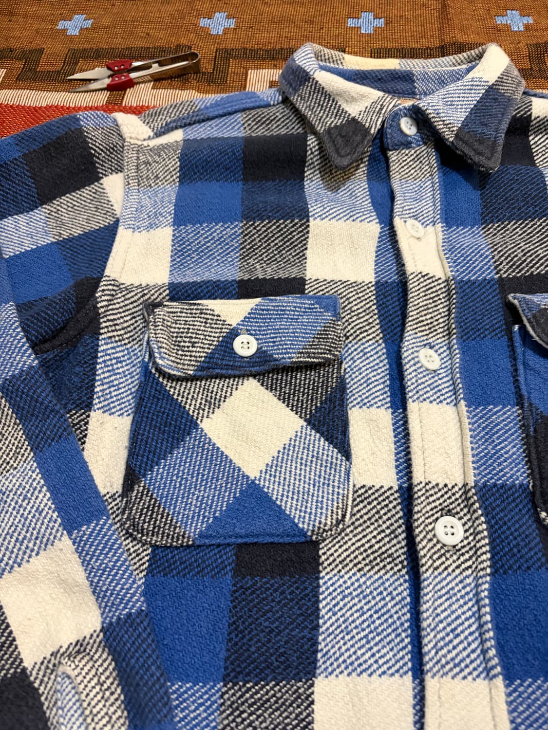 S) 웨어하우스 더블웍스 워크셔츠 상품이미지2