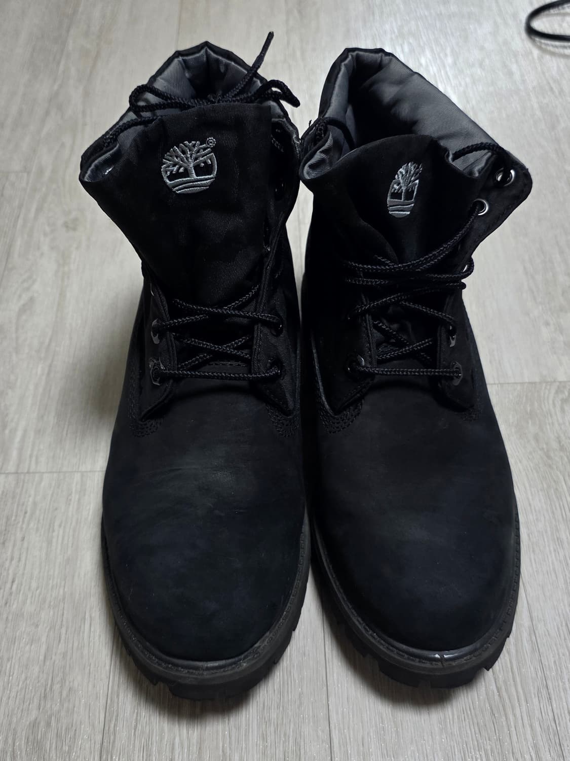 [250~255]팀버랜드 6인치 블랙 롤탑부츠 상품이미지7